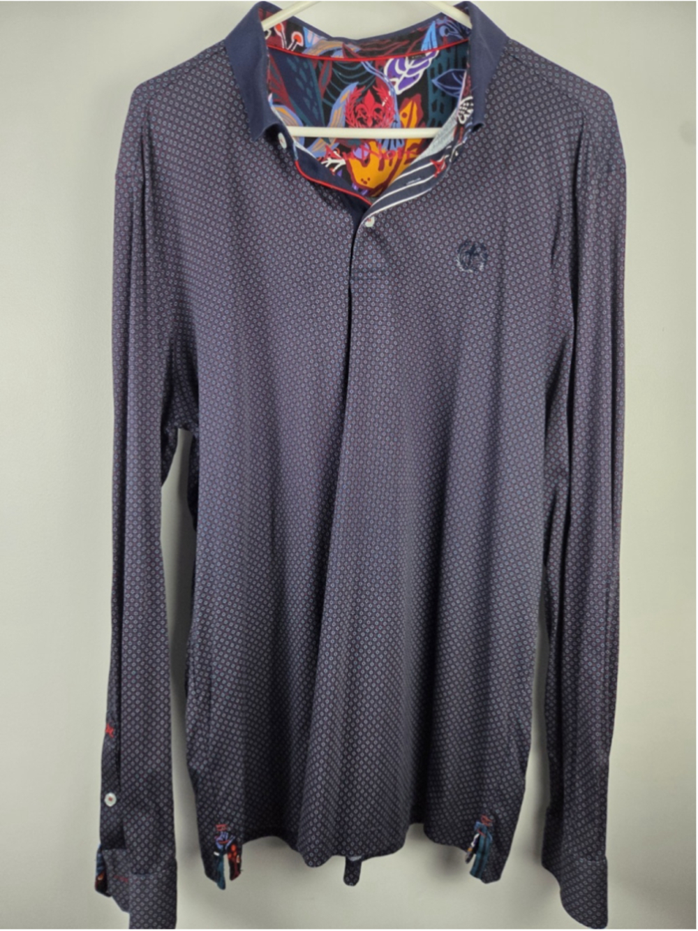 Au Noir Men's Polo 5/1XL Golf Long Sleeves Pre-Owned